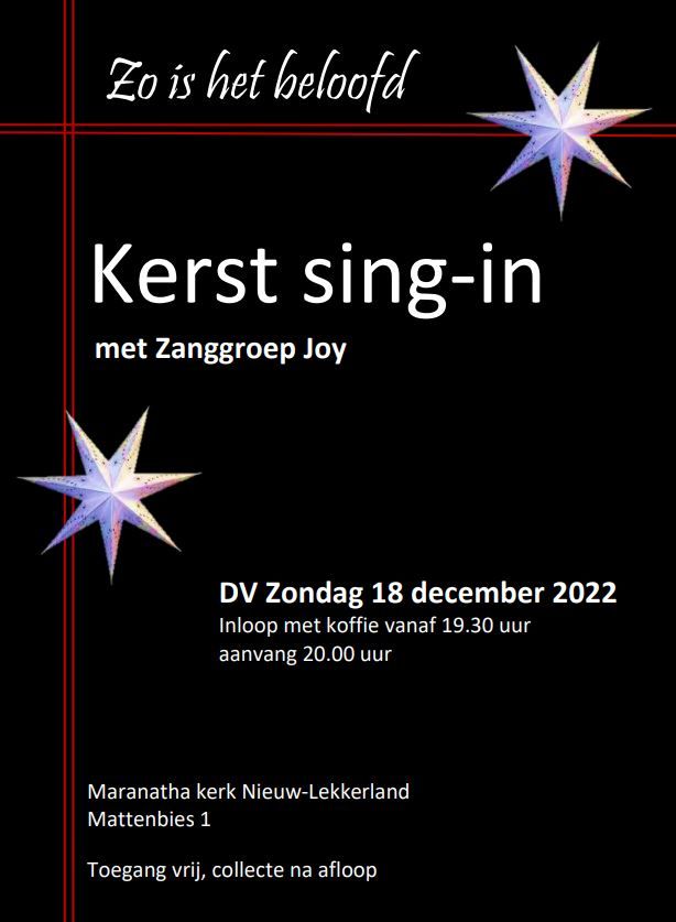 Hervormde Gemeente Maranatha (Maranathakerk) te NieuwLekkerland