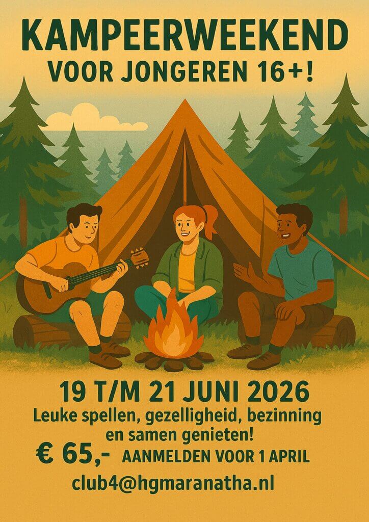 16pluss kampeerweekend!